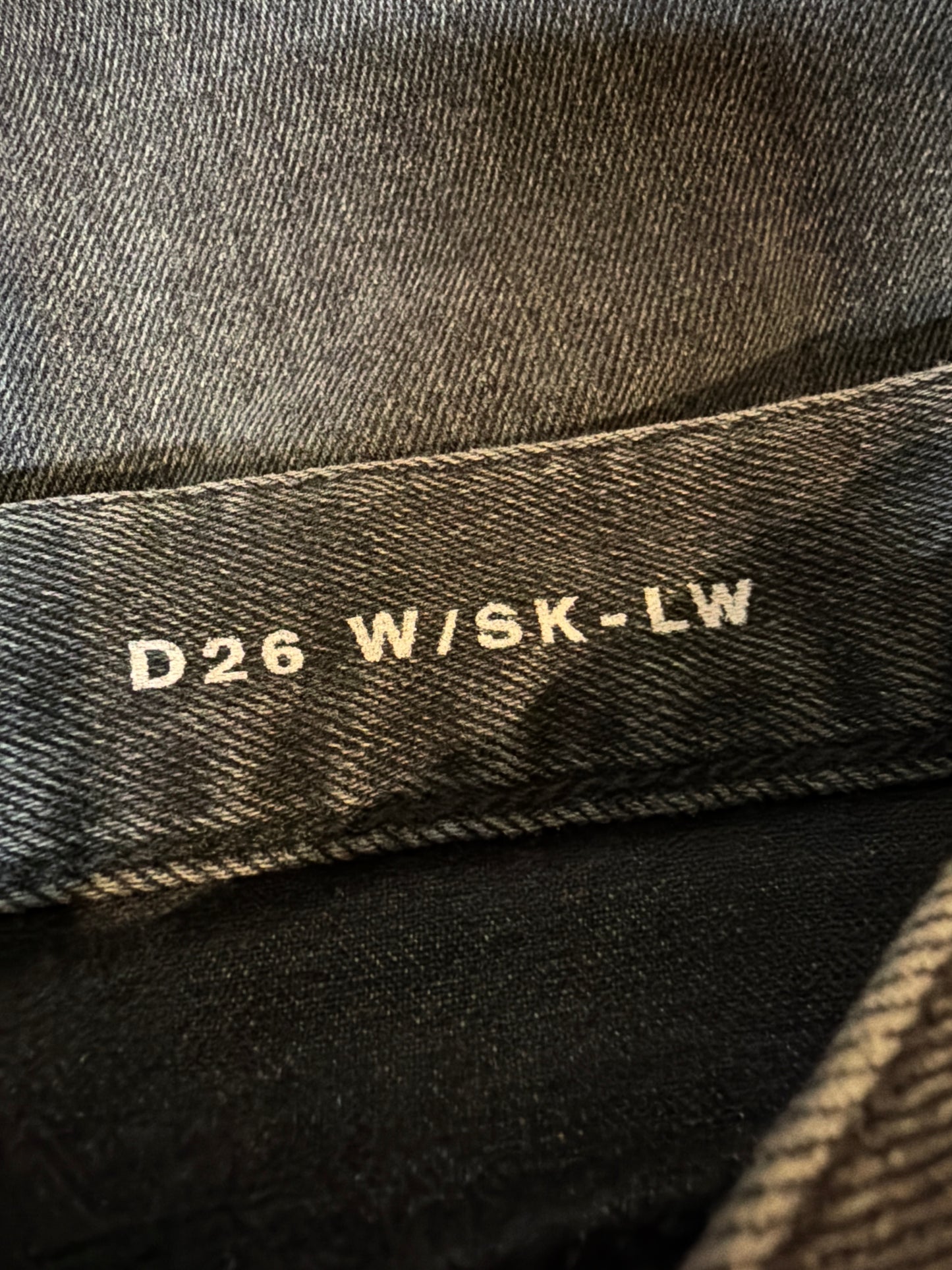 Saint Laurent AW19 D26 Washed Denim