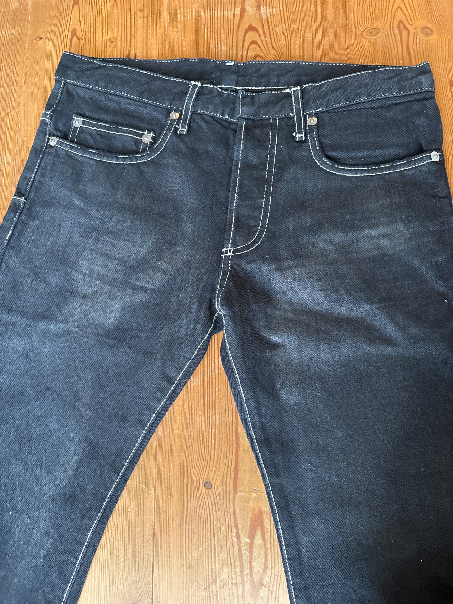 Dior Homme SS06 Contrast Stitch Denim