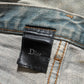 Dior Homme SS04 Dirty Waxed Bleu Claire Denim