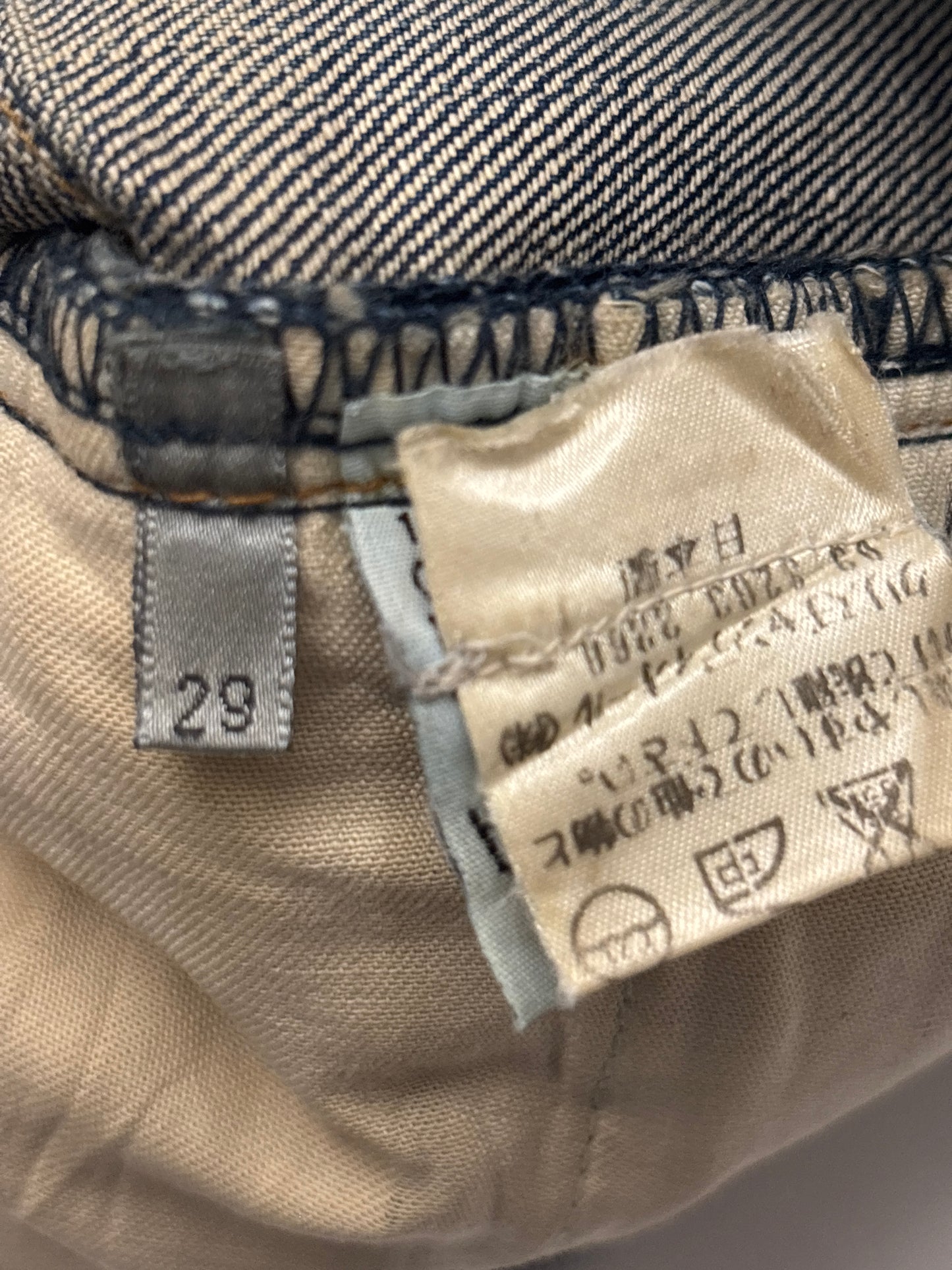 Dior Homme AW03 OG Waxed Luster Denim