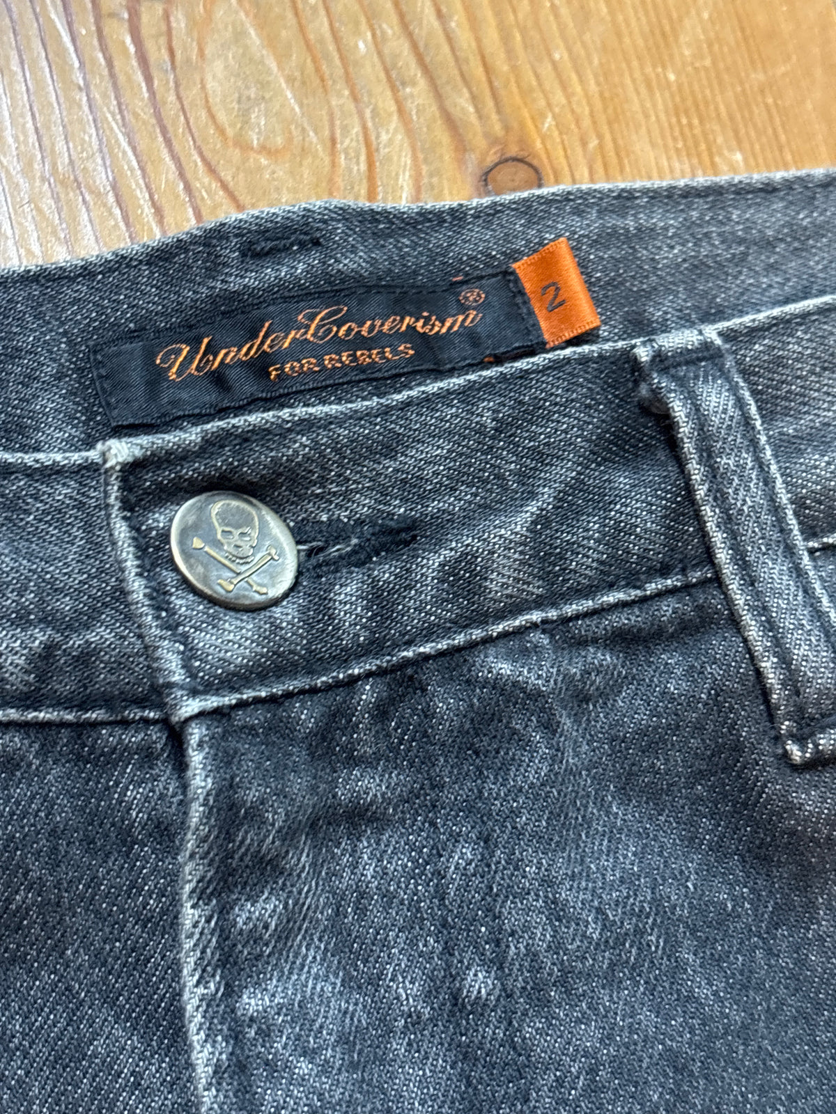 Undercover AW05 Skull Denim