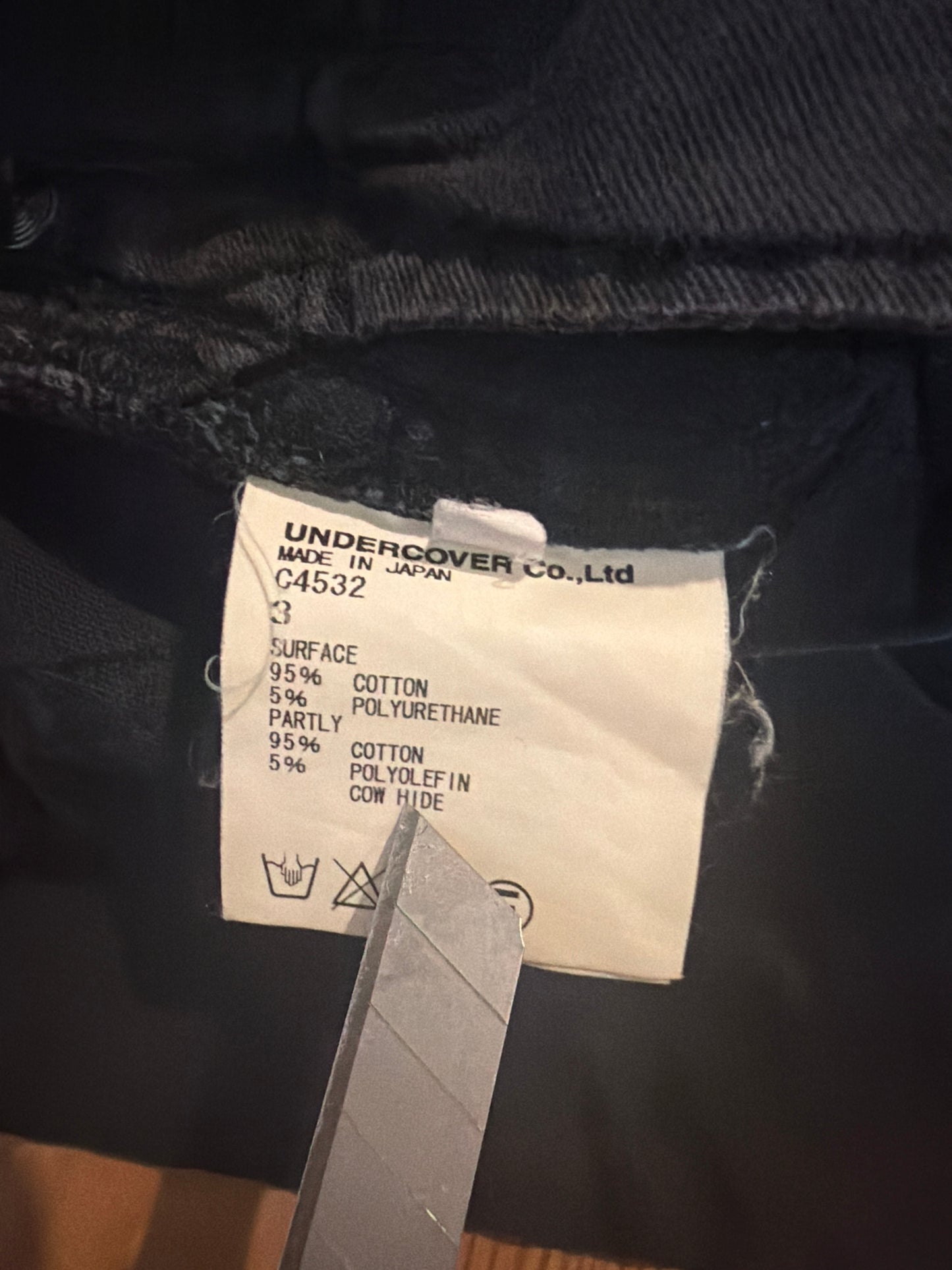 Undercover SS09 Hybrid Patchwork Denim