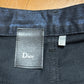 Dior Homme AW08 Blue Luster Coated Denim