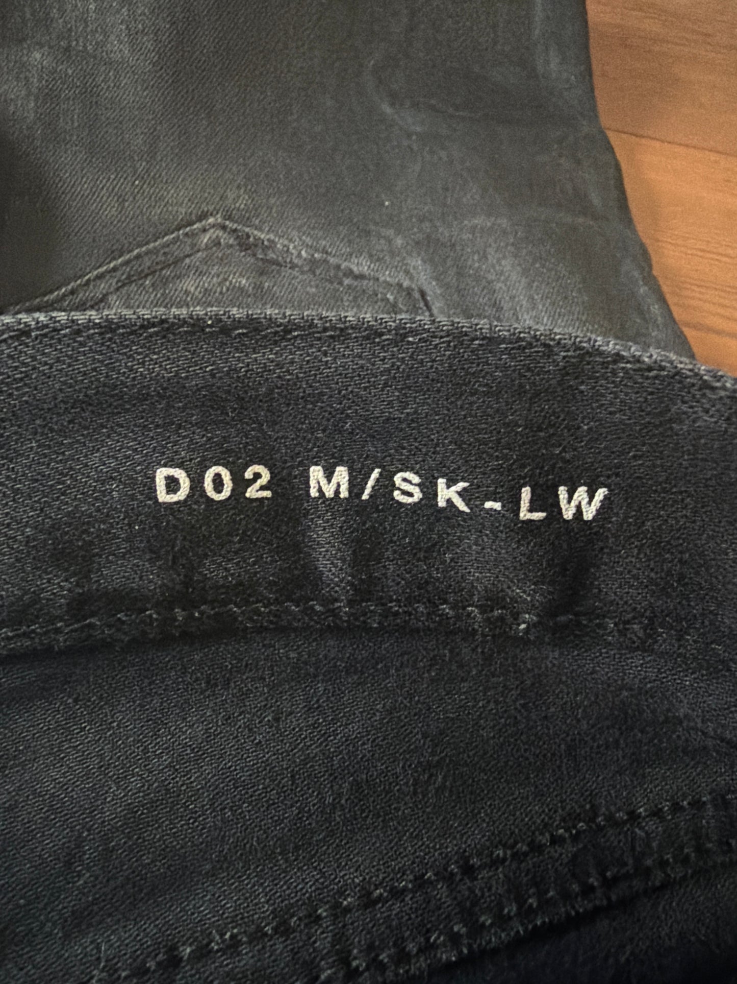 Saint Laurent SS15 Waxed D02 Denim