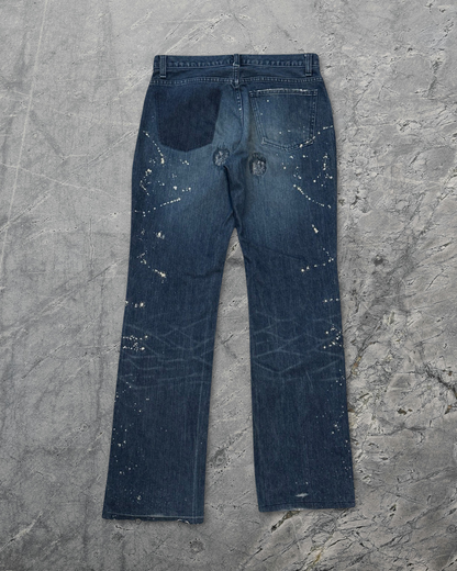 Number (N)ine AW01 Grunge Denim