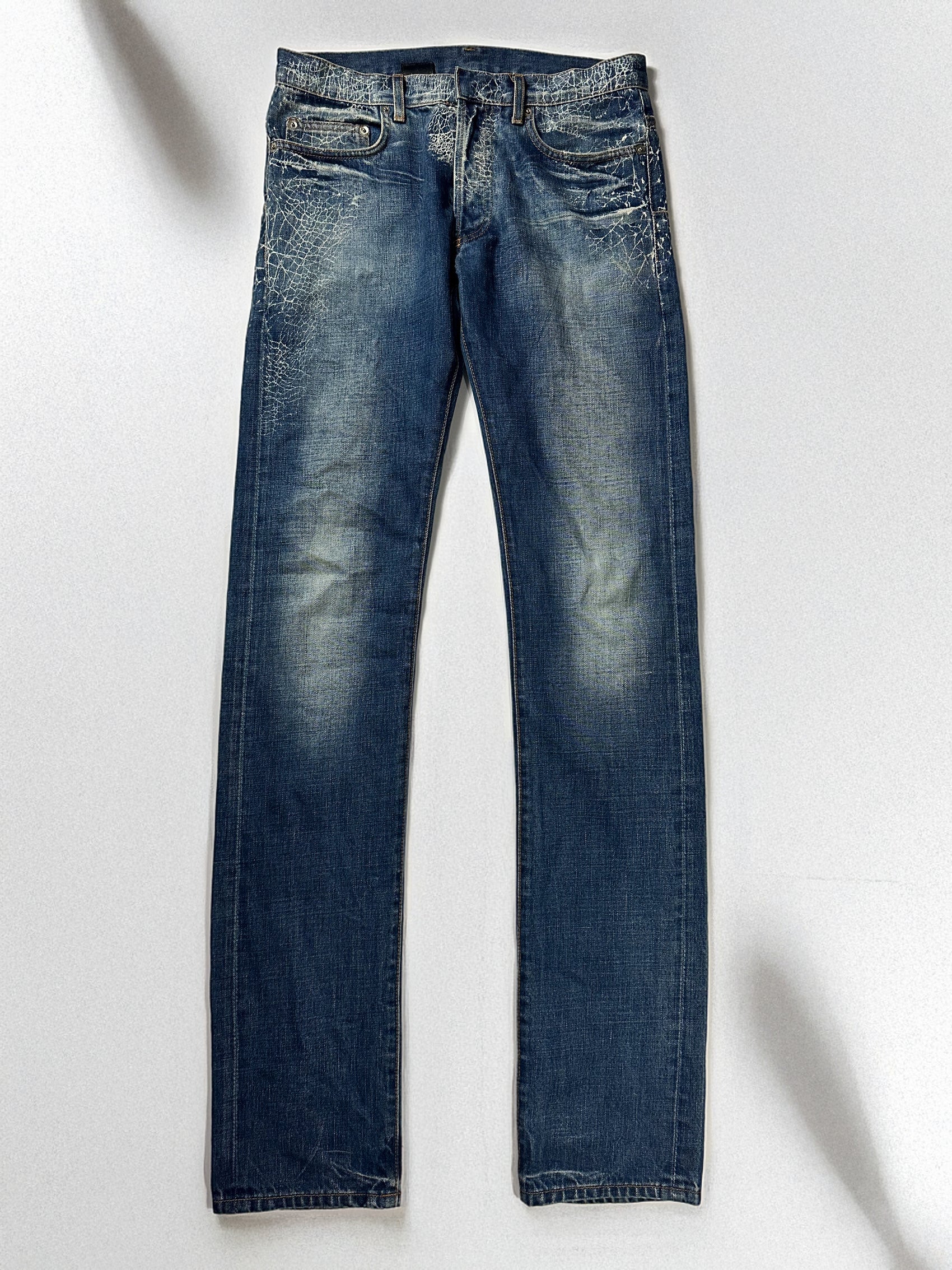 Dior Homme SS07 Spiderweb Denim