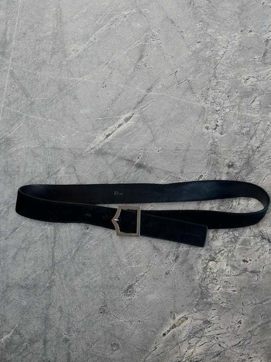 Dior Homme SS05 Suede D Point Belt