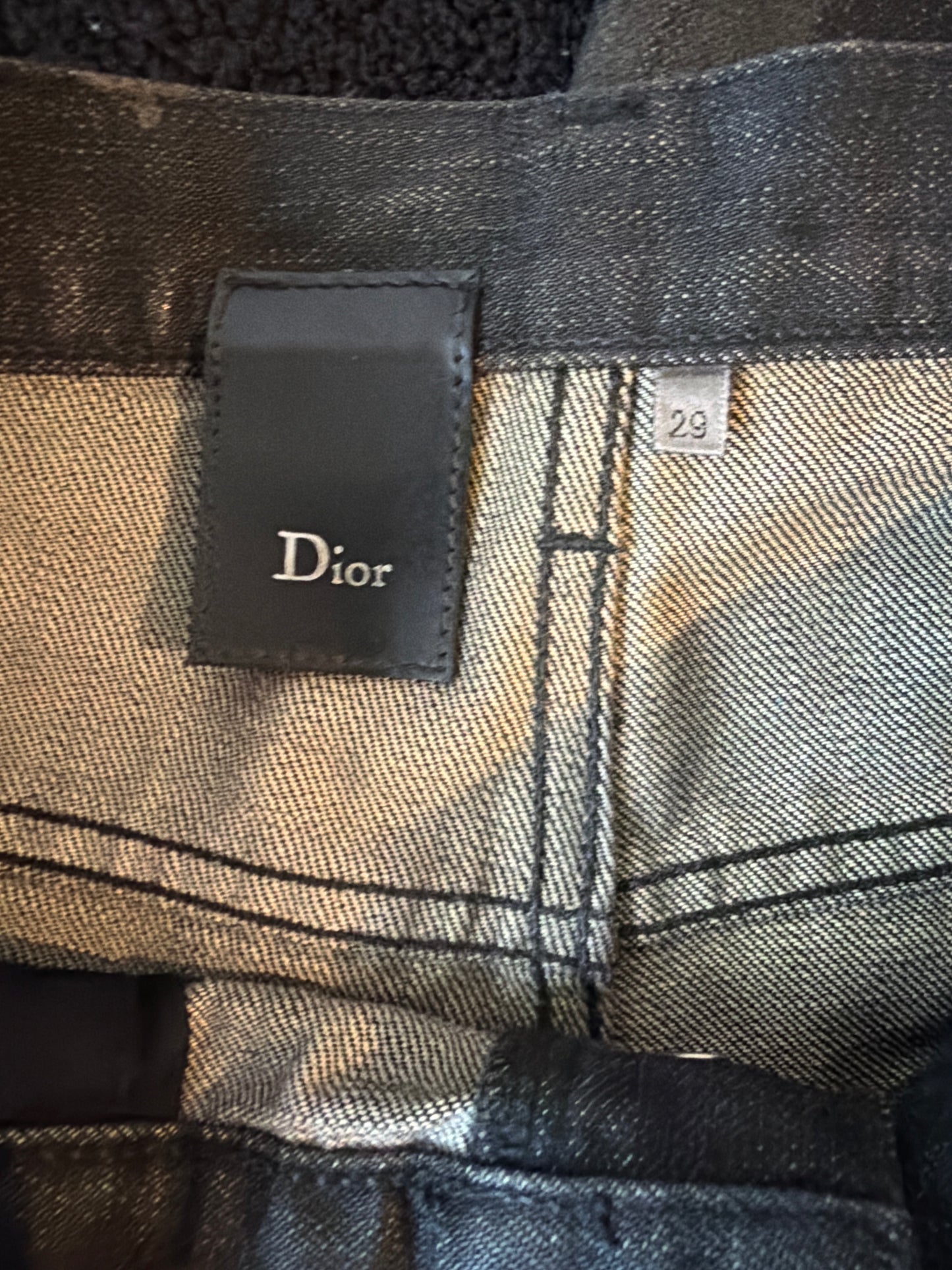Dior Homme AW07 Luster Denim