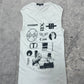 Raf Simons SS03 Consumed Cell Tank Top