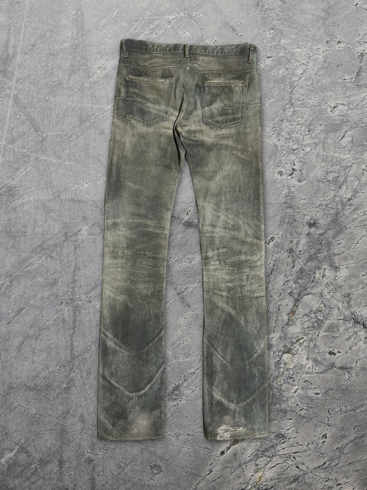 Dior Homme SS04 Strip Bleu Claire Denim
