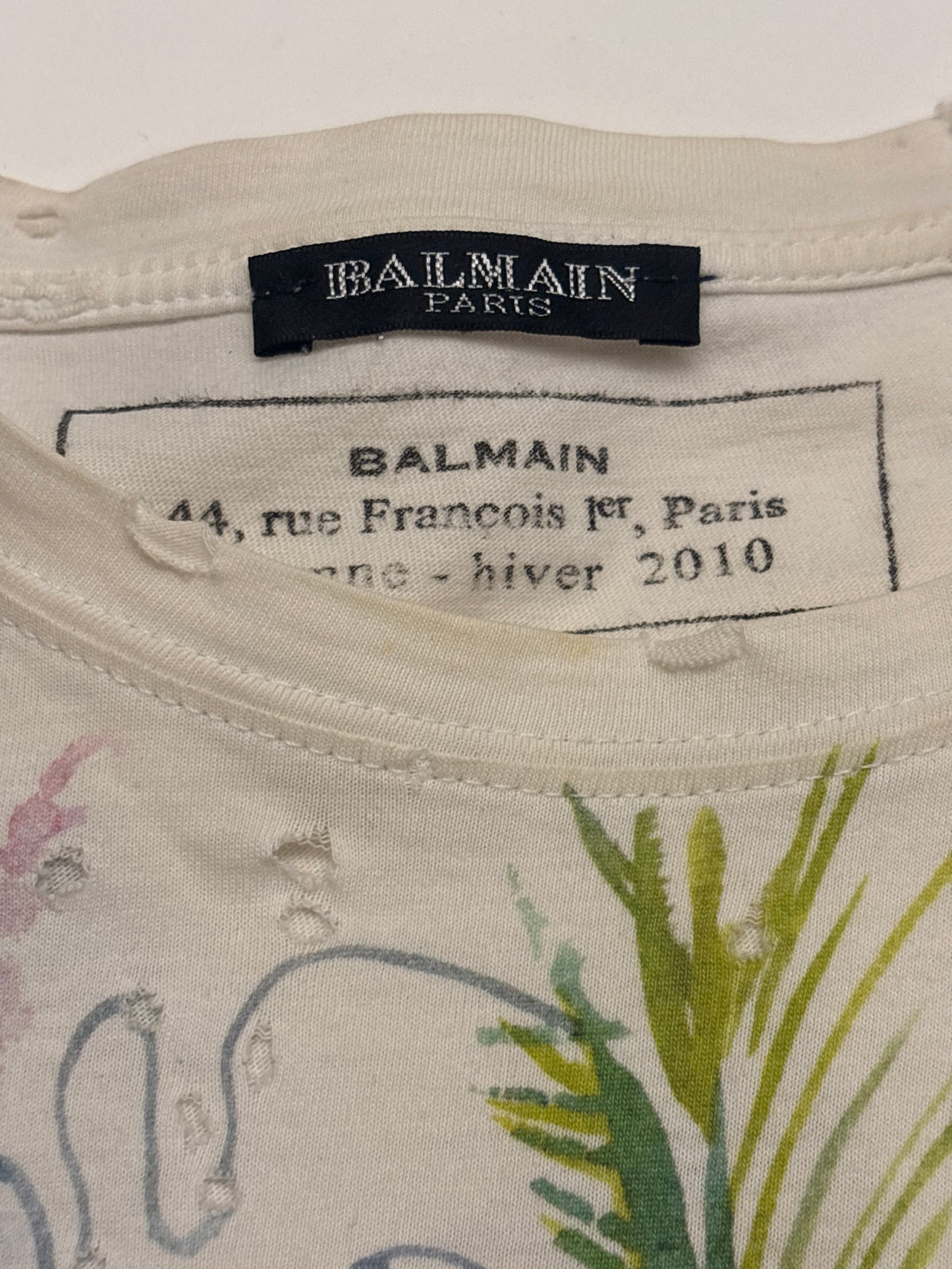 Balmain AW10 Campaign Shirt