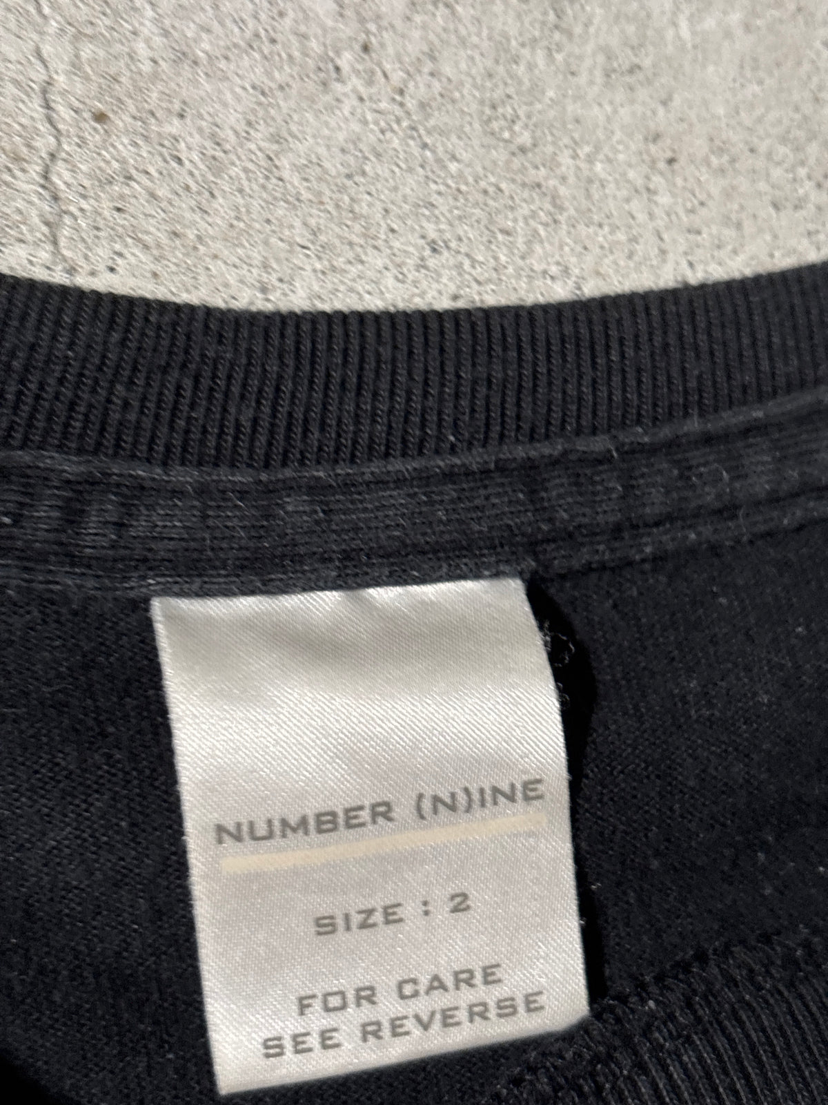 Number (N)ine Whisper Words Of Wisdom Tee