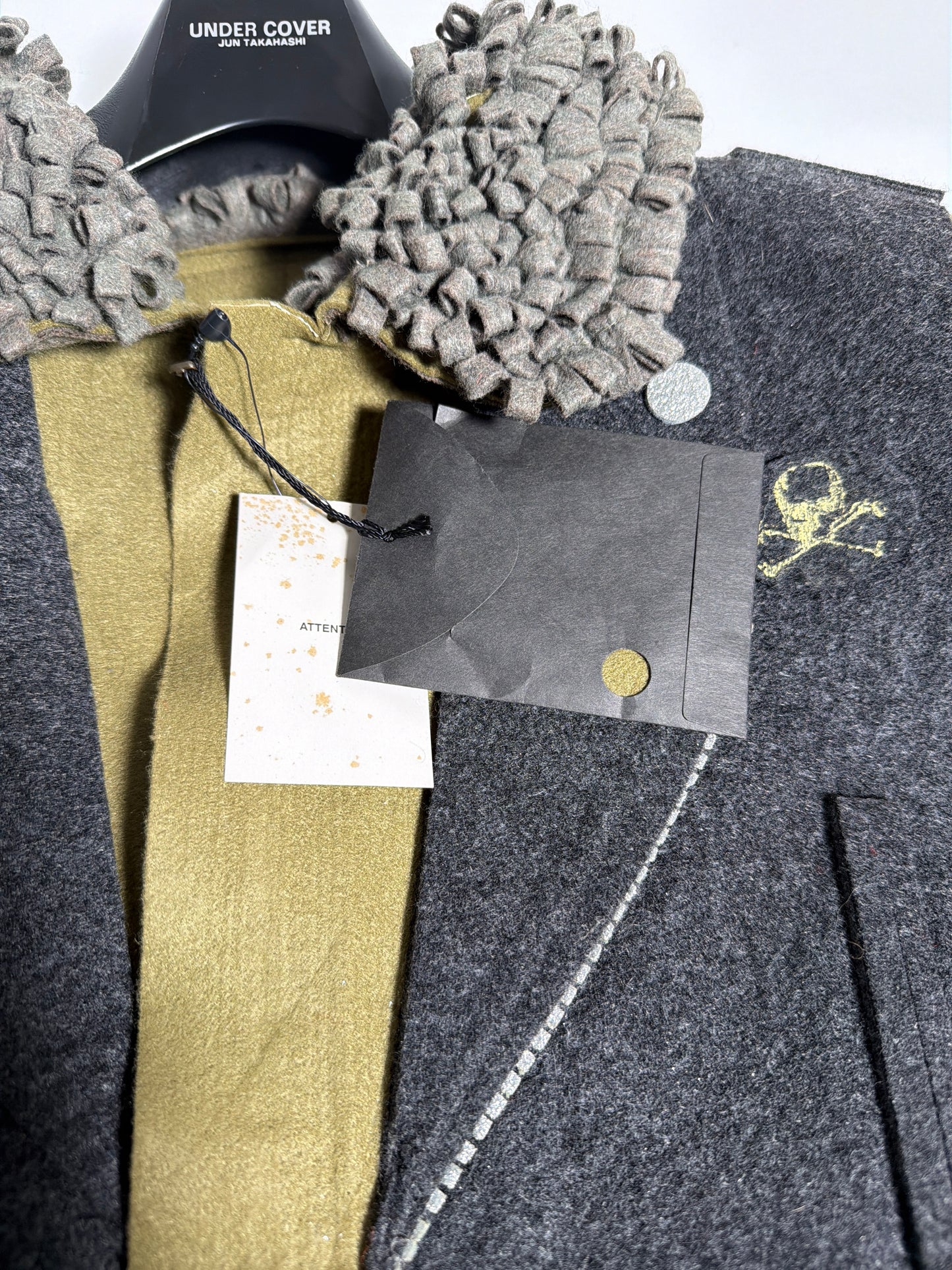 Undercover NWT AW05 Runway Felt Jacket