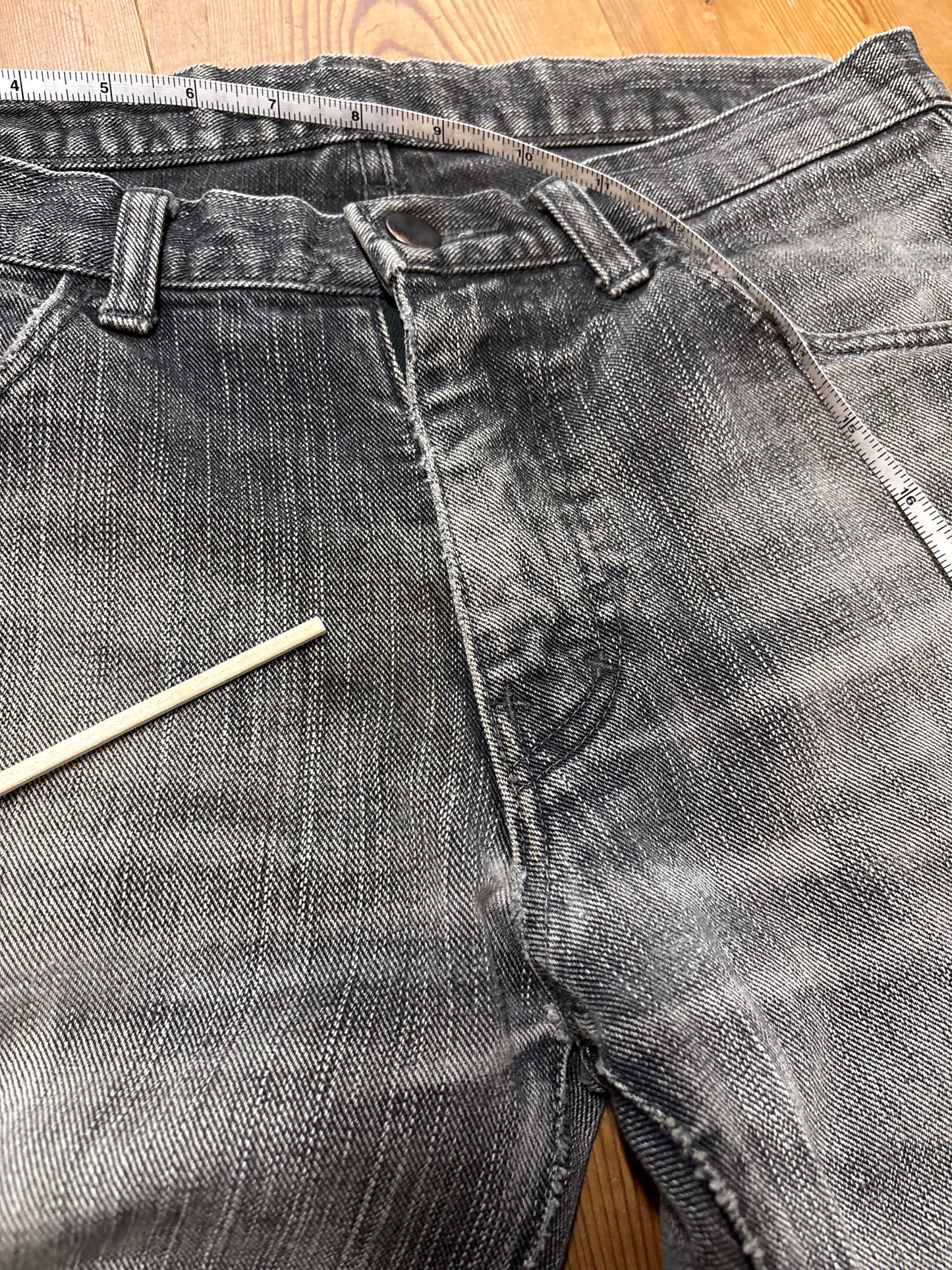 Number (N)ine SS04 Double Pocket Crying Heart Denim