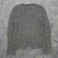 Number (N)ine AW09 Distressed Grunge Mohair Knit Sweater