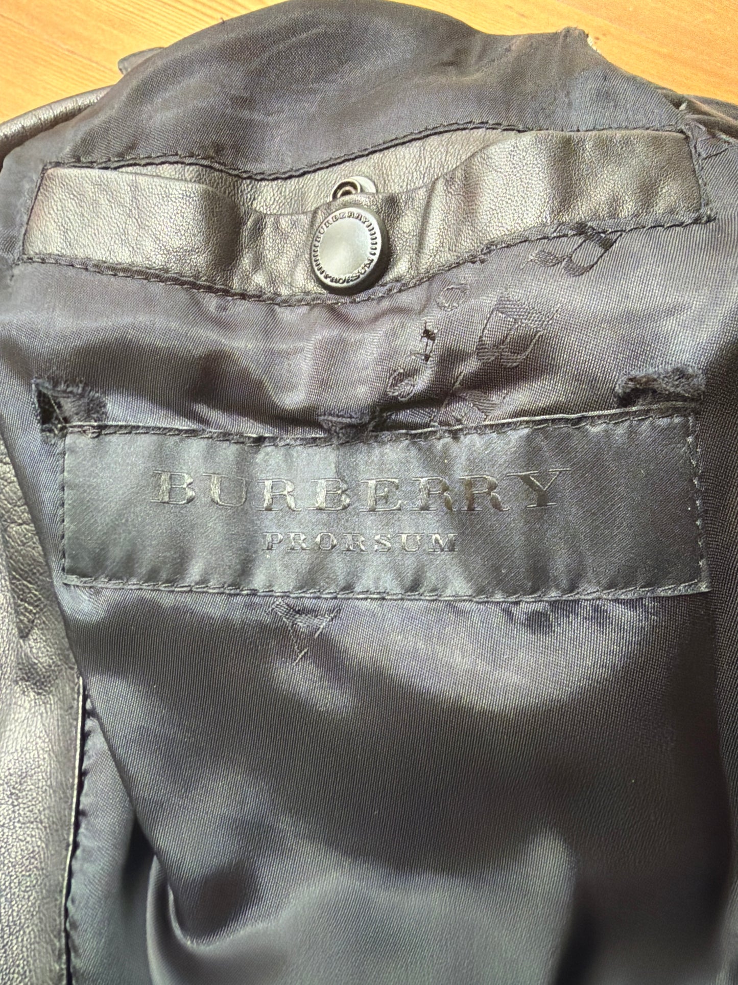 Burberry Prorsum SS11 Runway Leather Jacket