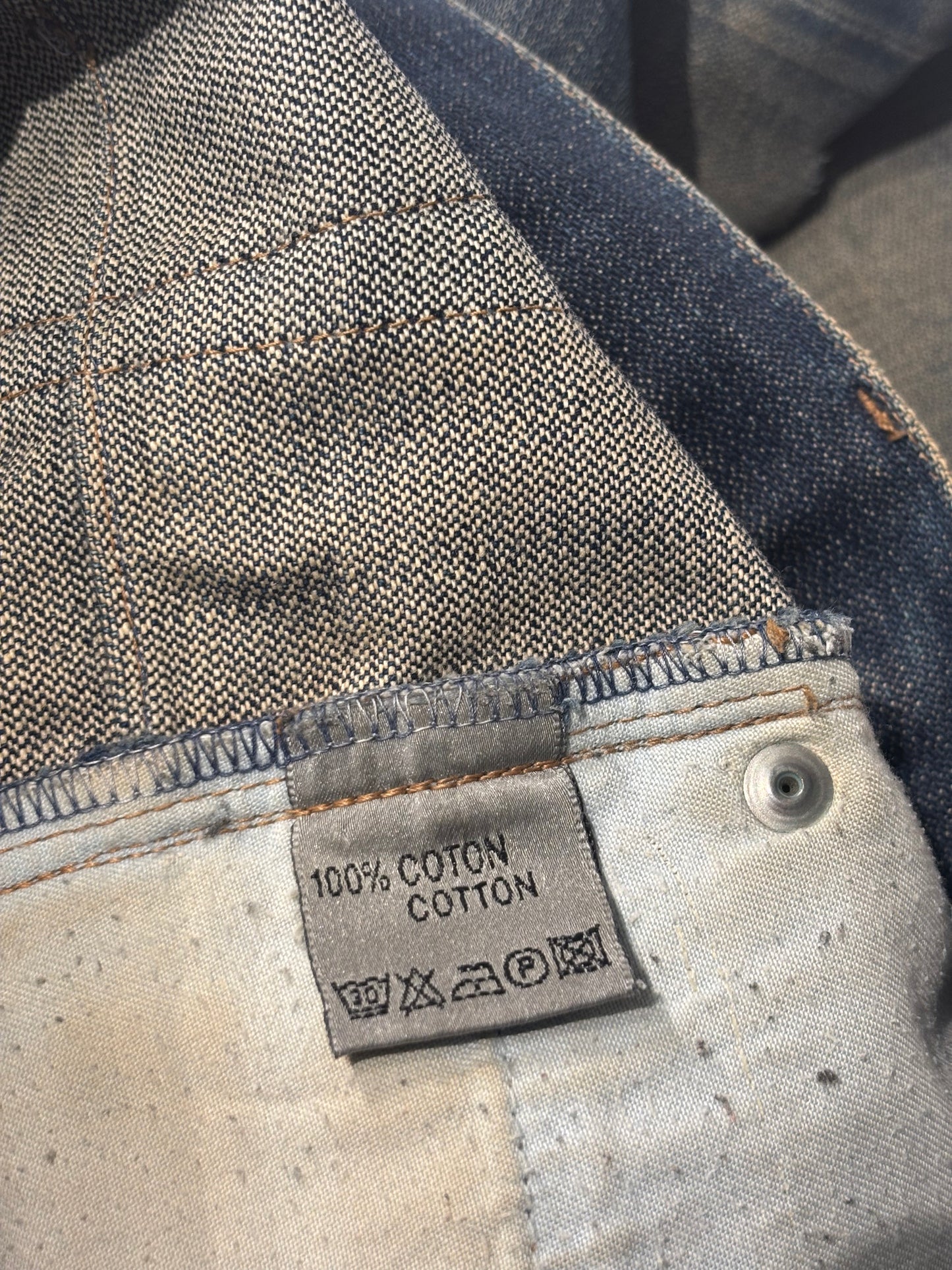 Dior Homme AW04 Rust Denim