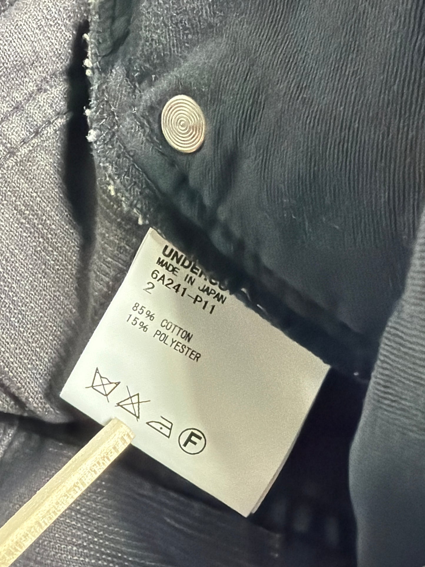 Undercover NWT AW06 Corduroy Bug Denim