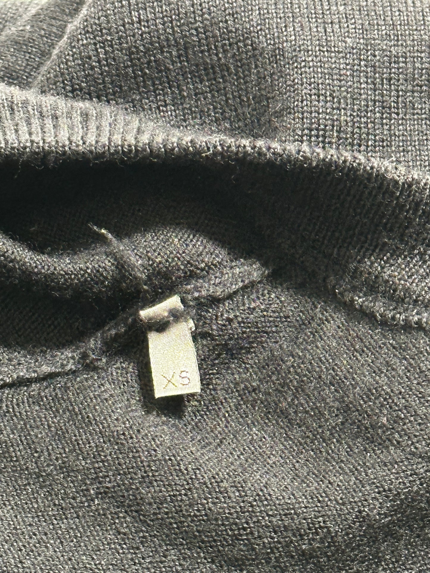 Dior Homme AW05 Distressed Knit Sweater