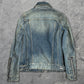 Balmain  SS11 Decarnin Safety Pin Denim Jacket
