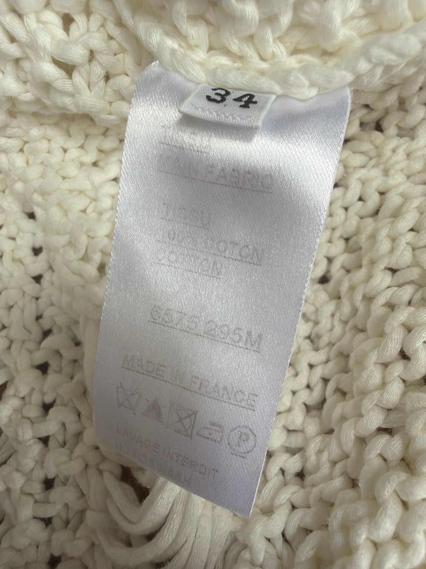 Balmain Mesh Stitched Knit