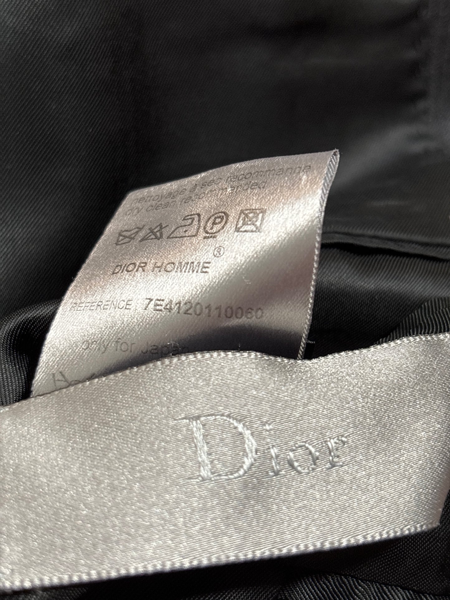 Dior Homme SS07 Runway Short Sleeve Blazer