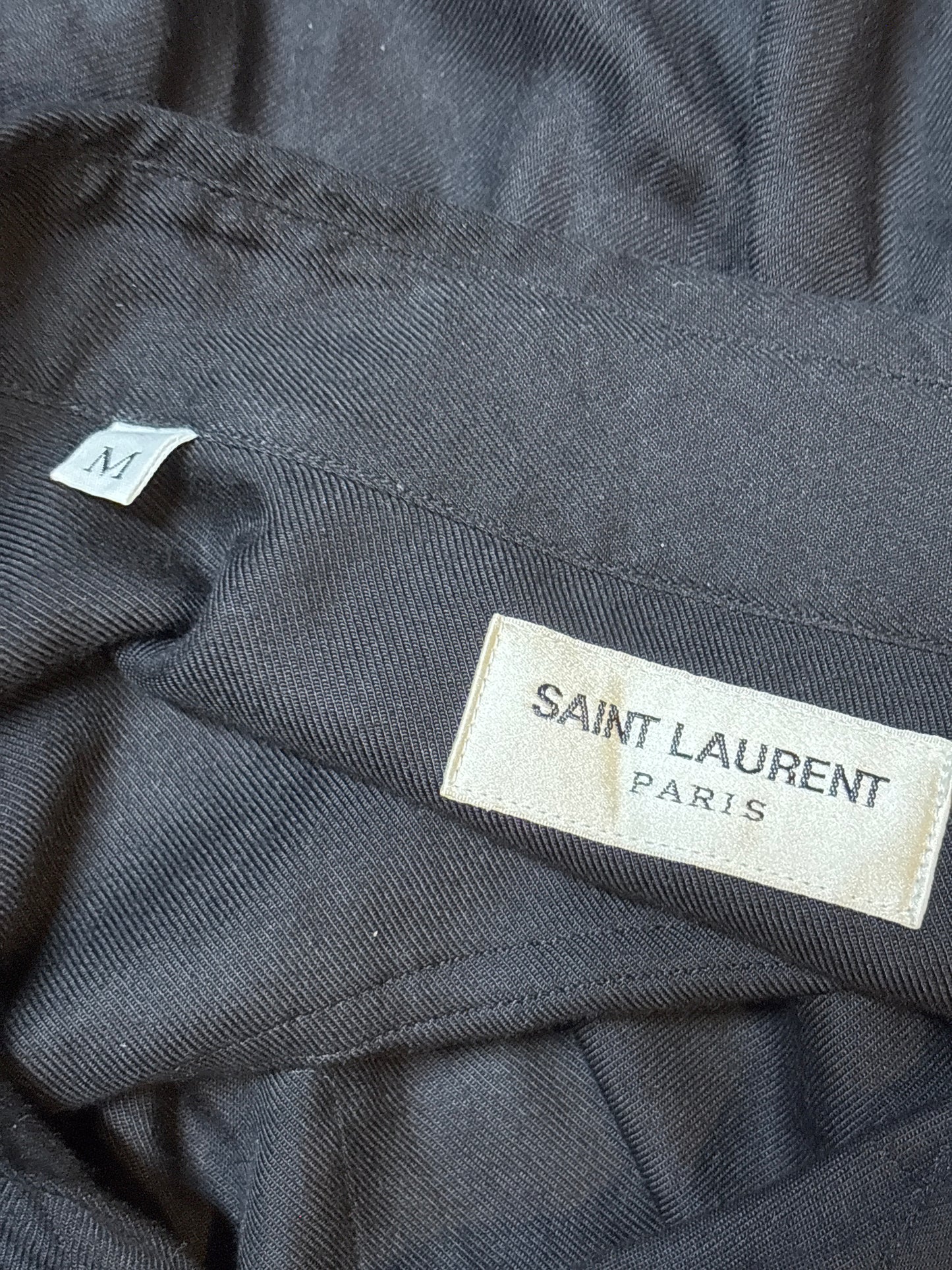 Saint Laurent Paris AW16 Chainmail Star Shirt