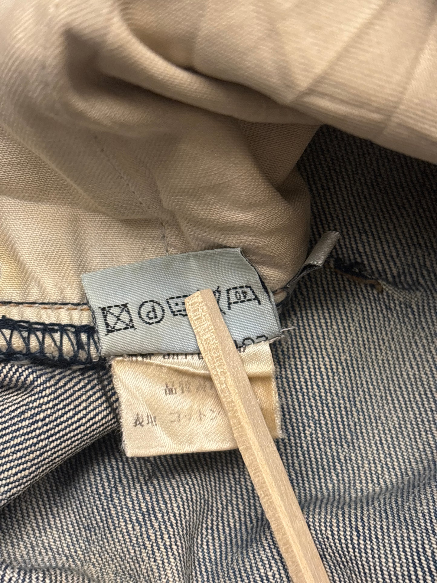Dior Homme AW03 OG Waxed Luster Denim