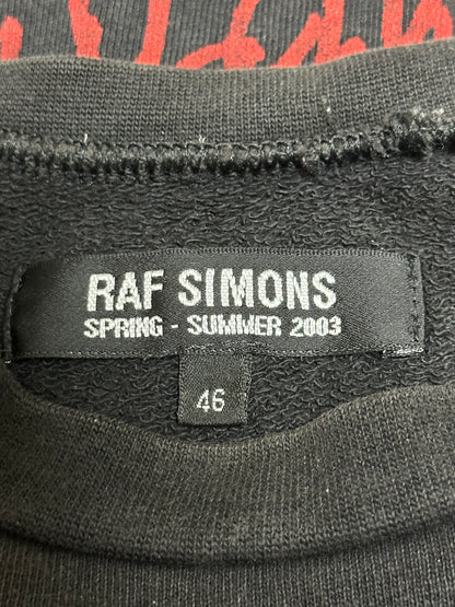 Raf Simons SS03 Consumed Commodity Sweater