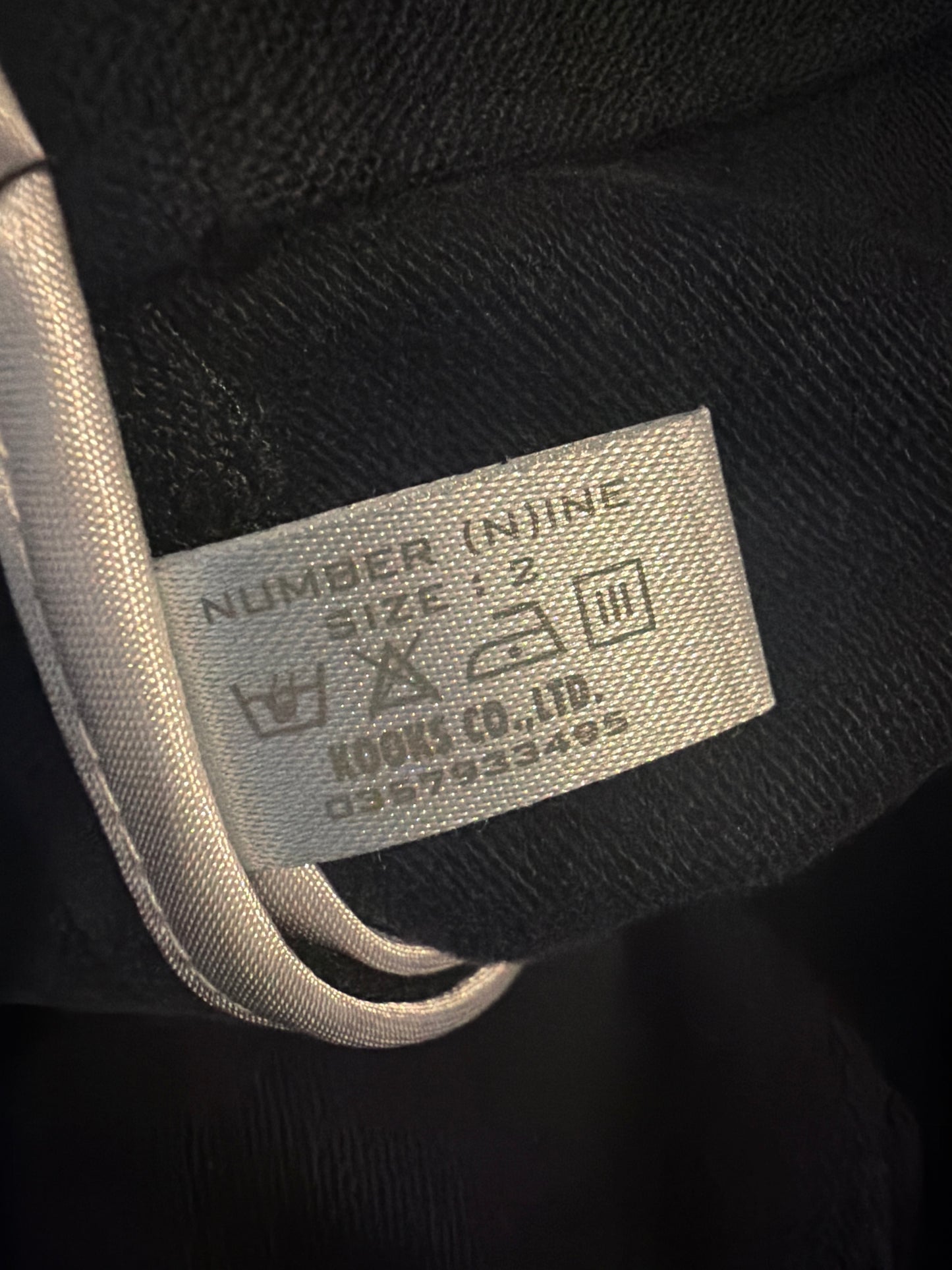 Number (N)ine SS02 Paint Splatter Parachute Pants