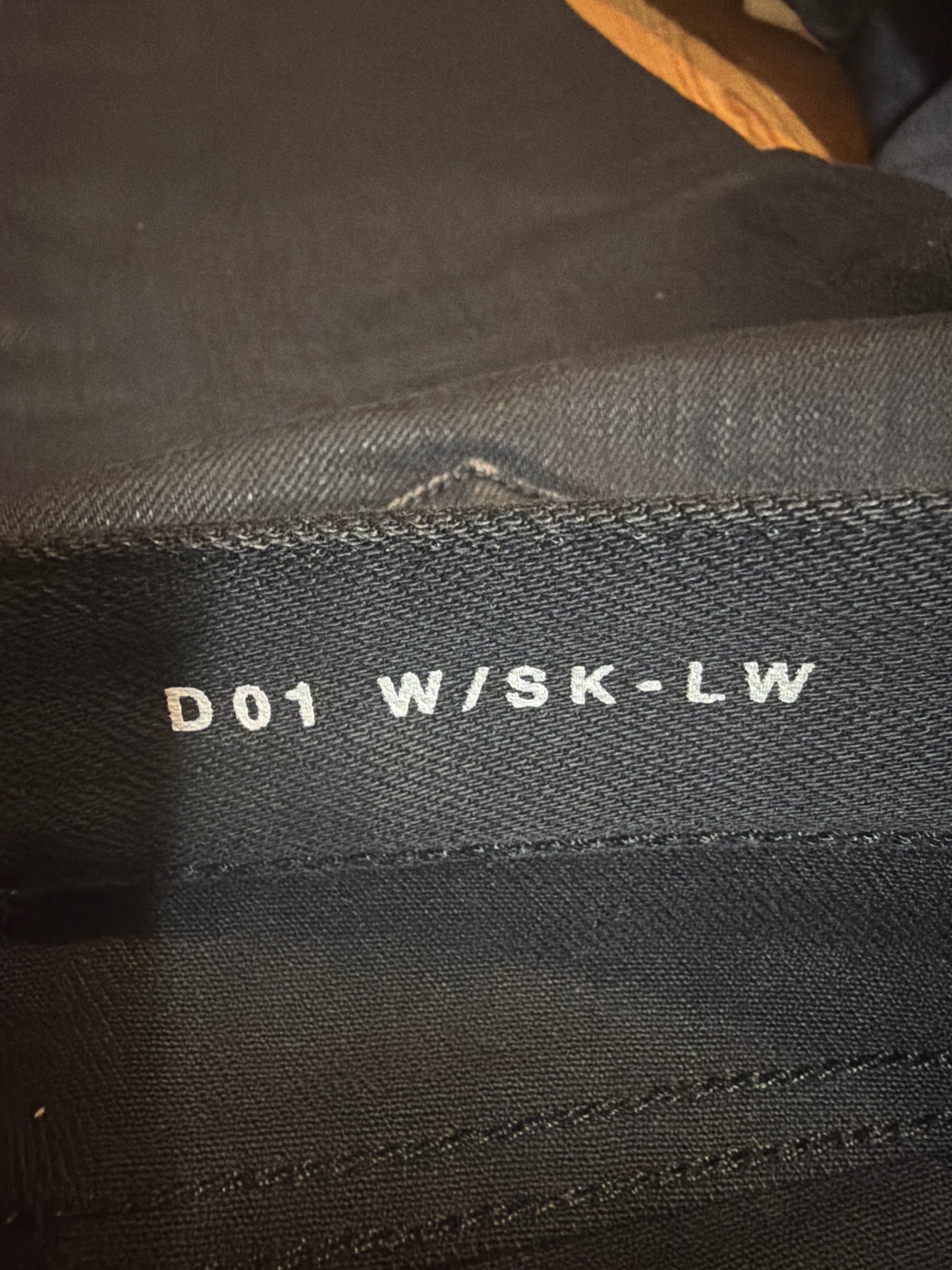 Saint Laurent AW14 Waxed D01 Denim