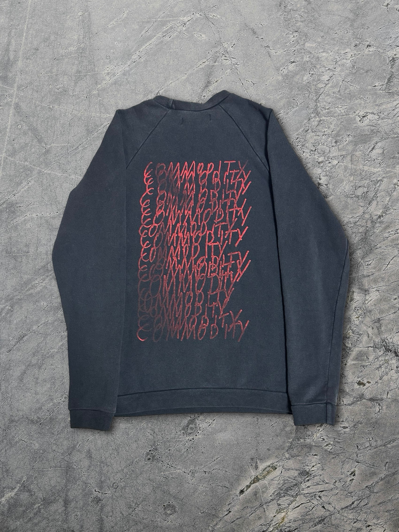 Raf Simons SS03 Consumed Commodity Sweater