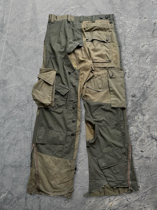 Undercover SS05 Reconstructed Military Cargo Pants