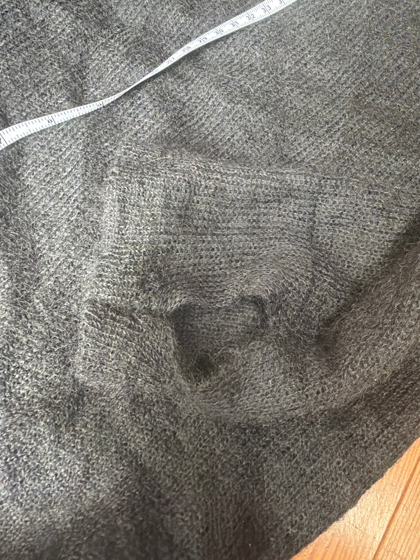 Dior Homme AW04 VOTC Mohair Thumbhole Sweater