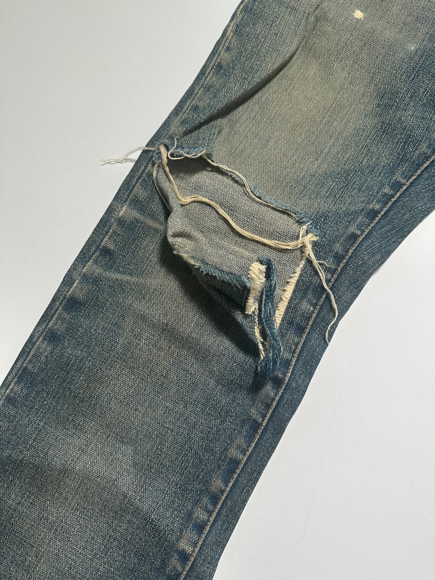 Dior Homme AW04 Rust Denim