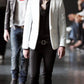 Dior Homme SS05 Runway White Shawl Blazer