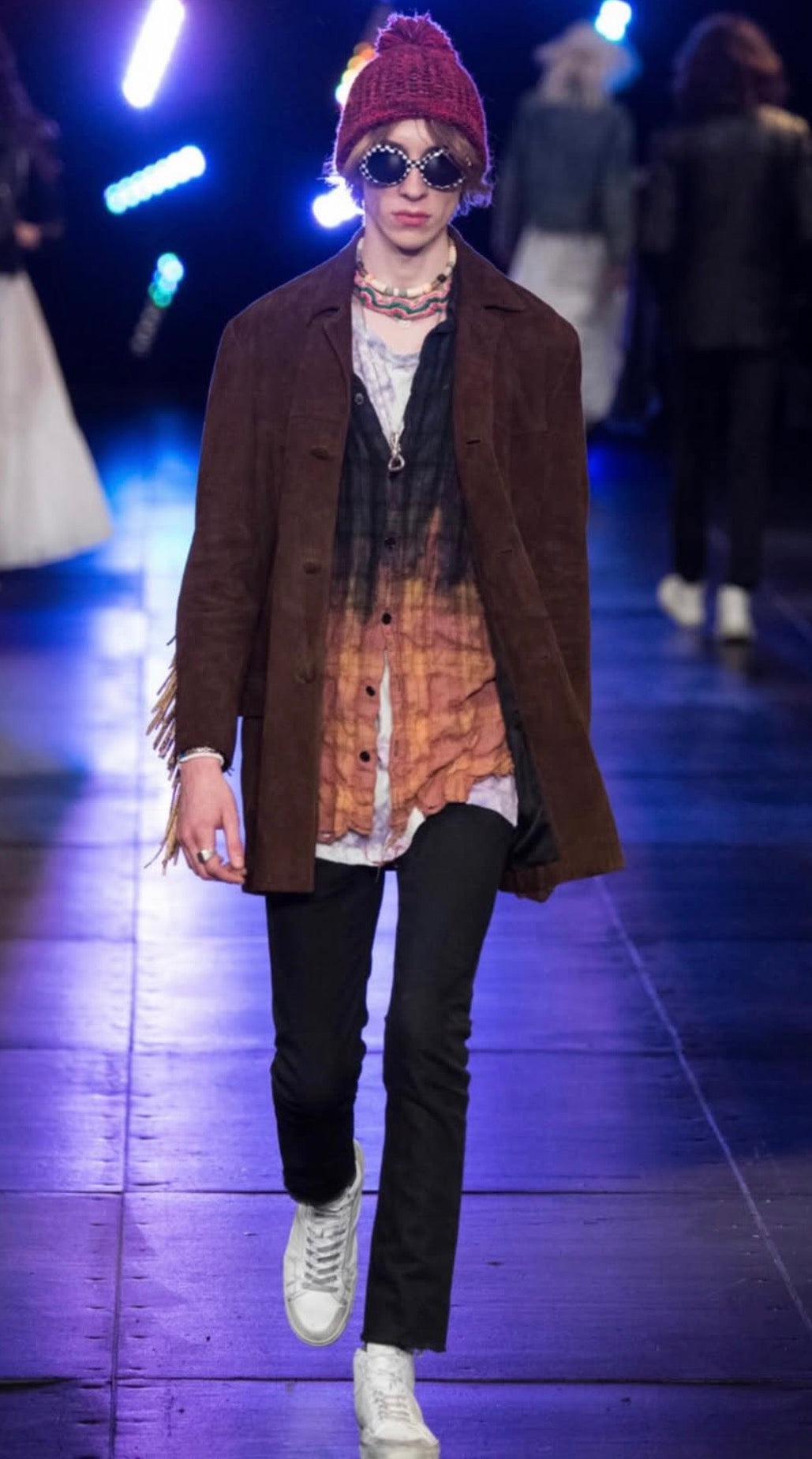 Saint Laurent SS16 Bleached Button Up