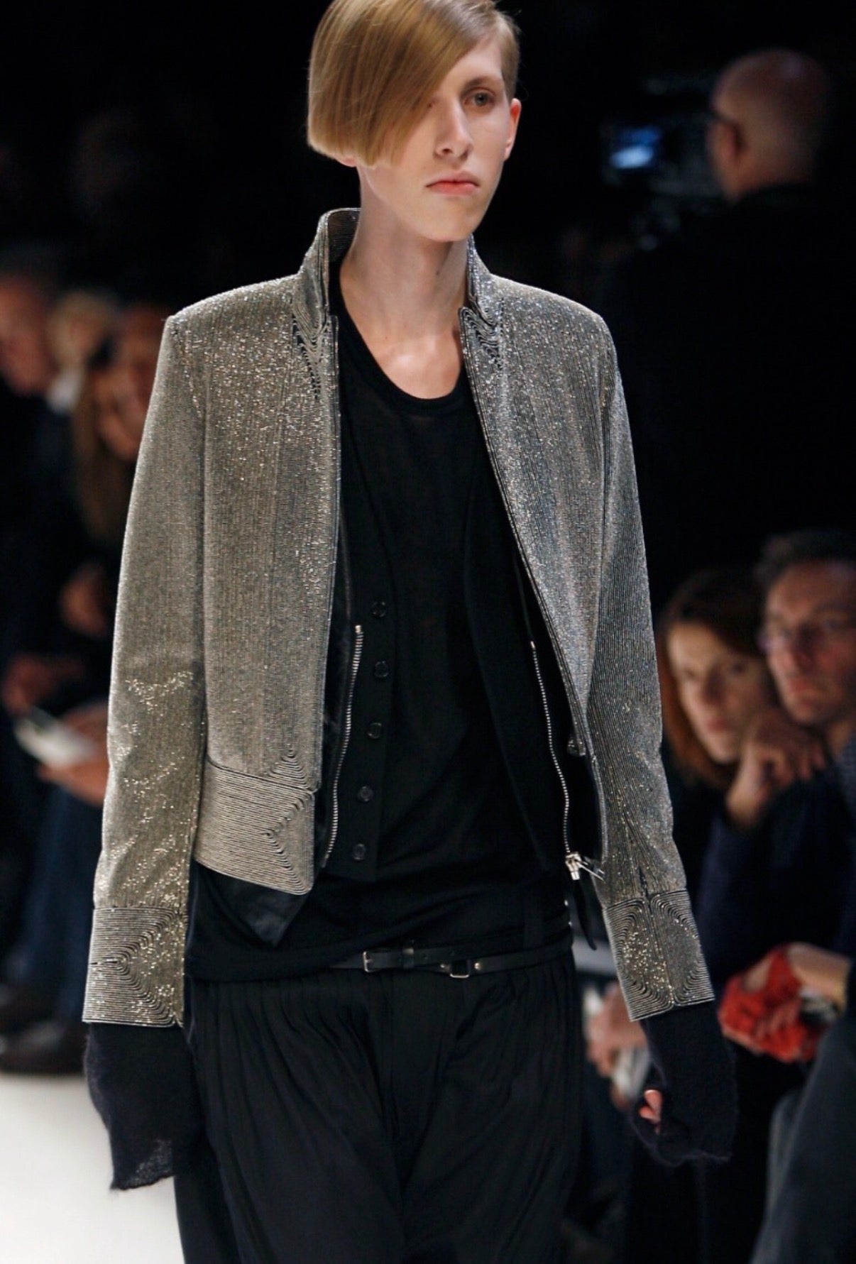 Dior Homme AW07 Runway Leather Vest