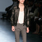 Dior Homme SS06 Multi Pocket White Leather Jacket