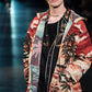 Saint Laurent Paris SS16 Palm Tree Runway Knit Jacket