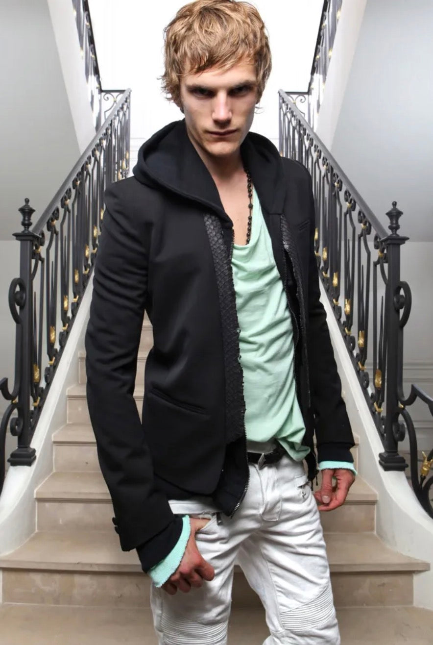 Balmain SS12 Python Lapel Blazer