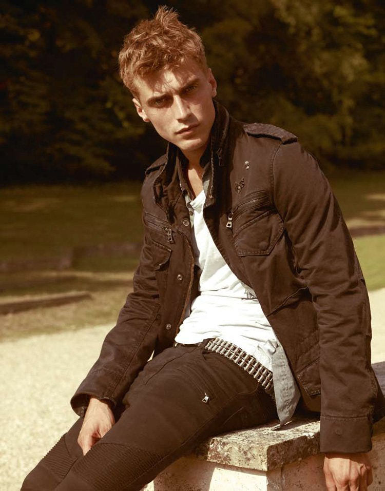 Balmain SS11 Campaign Pin M65 Jacket
