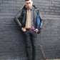 Dior Homme SS06 Multi Pocket White Leather Jacket