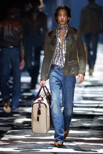 Gucci by Tom Ford SS04 Runway Leather Jacket