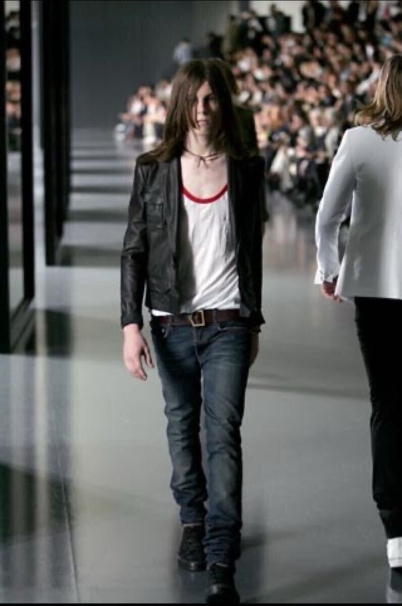 Dior Homme SS05 Runway Leather Jacket