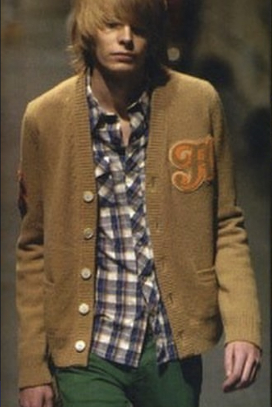Number (N)ine AW05 THS Runway Glitter Flannel