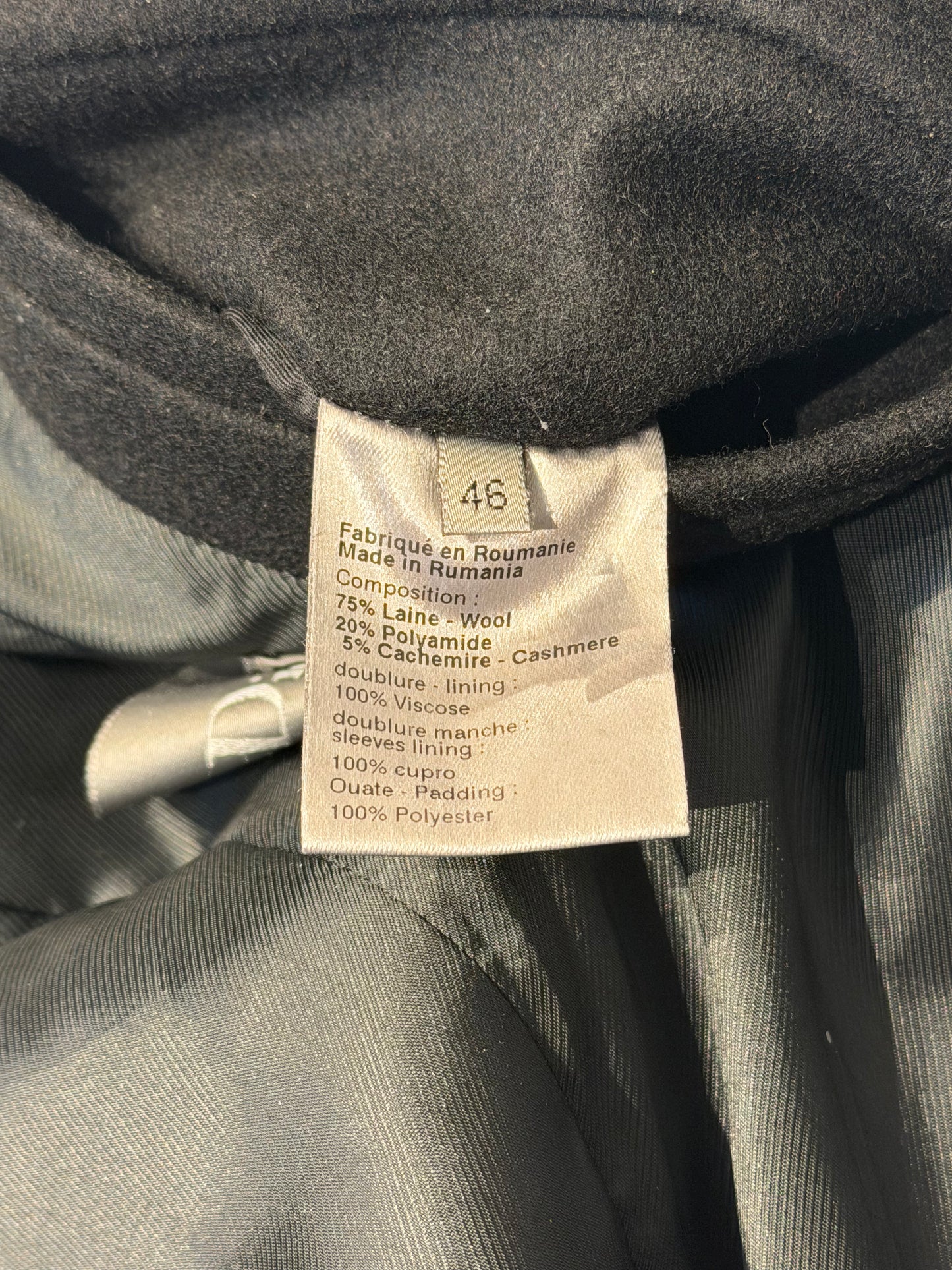 Dior Homme AW06 4 Pocket Cashmere Jacket
