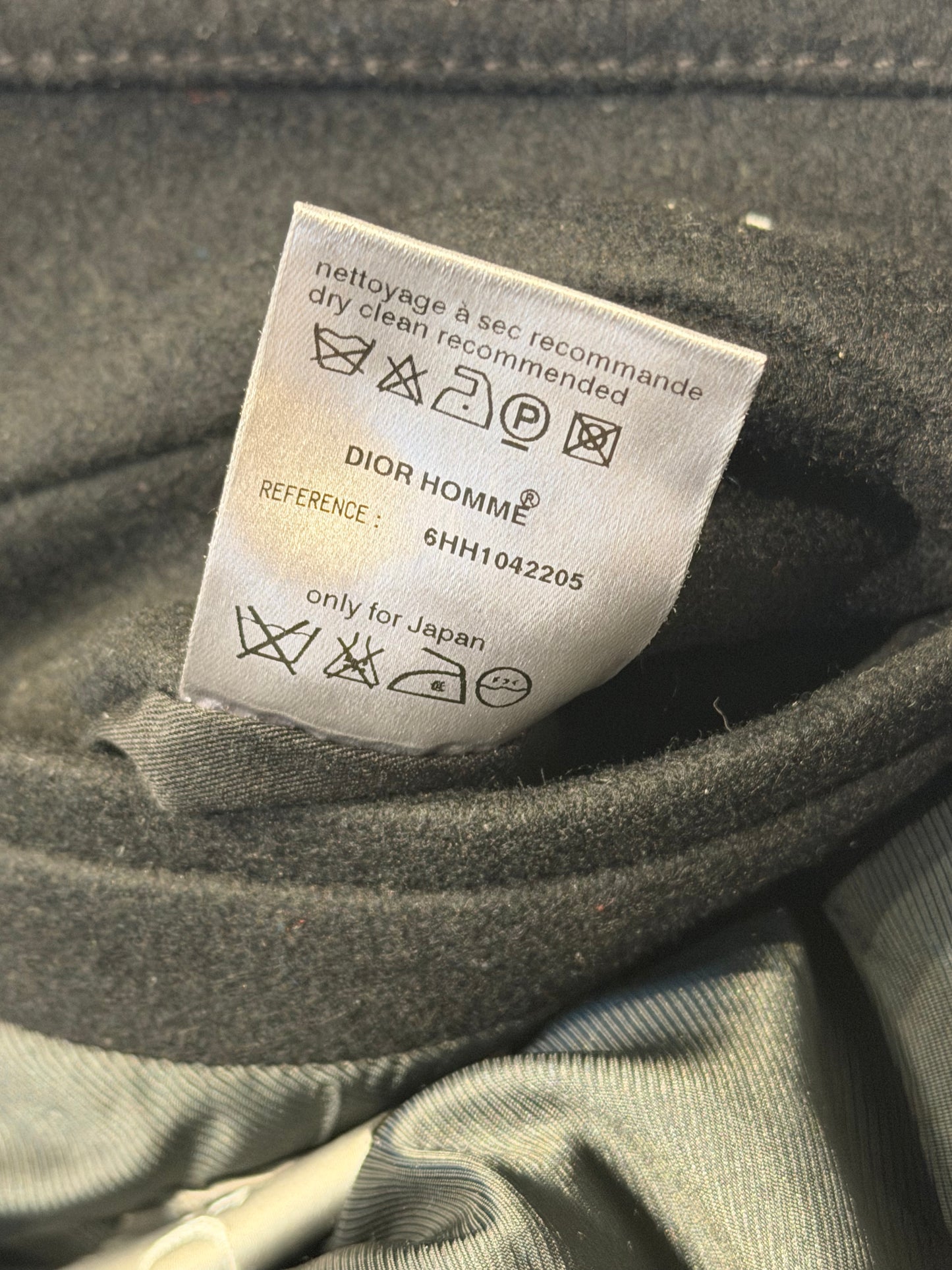 Dior Homme AW06 4 Pocket Cashmere Jacket