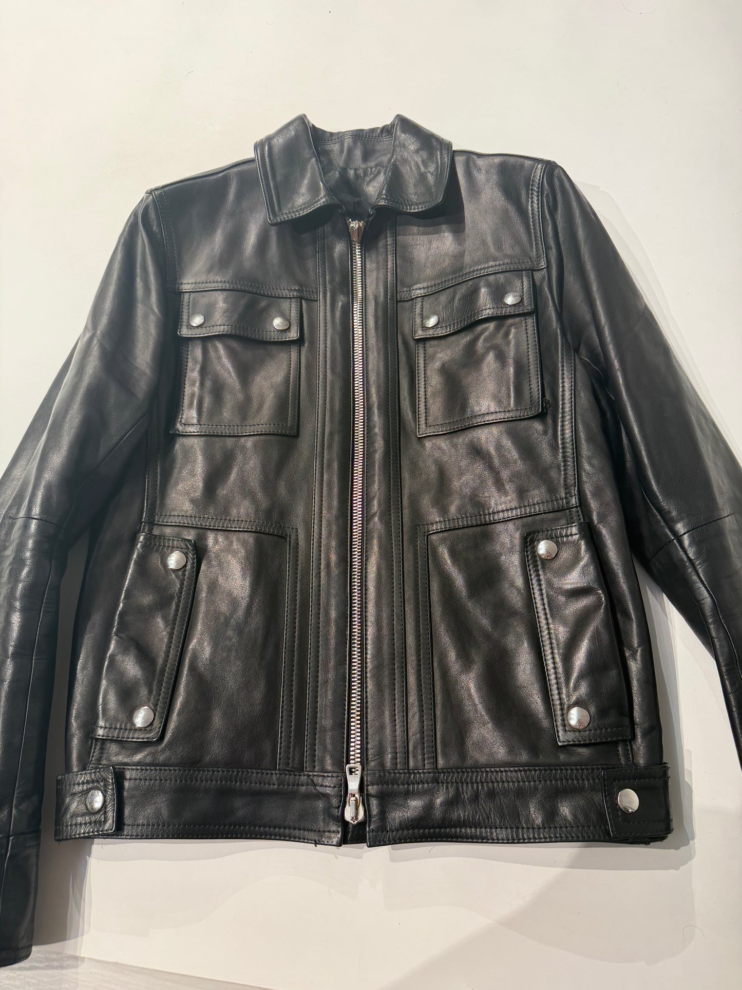 Balmain Homme SS12 Runway Leather Jacket