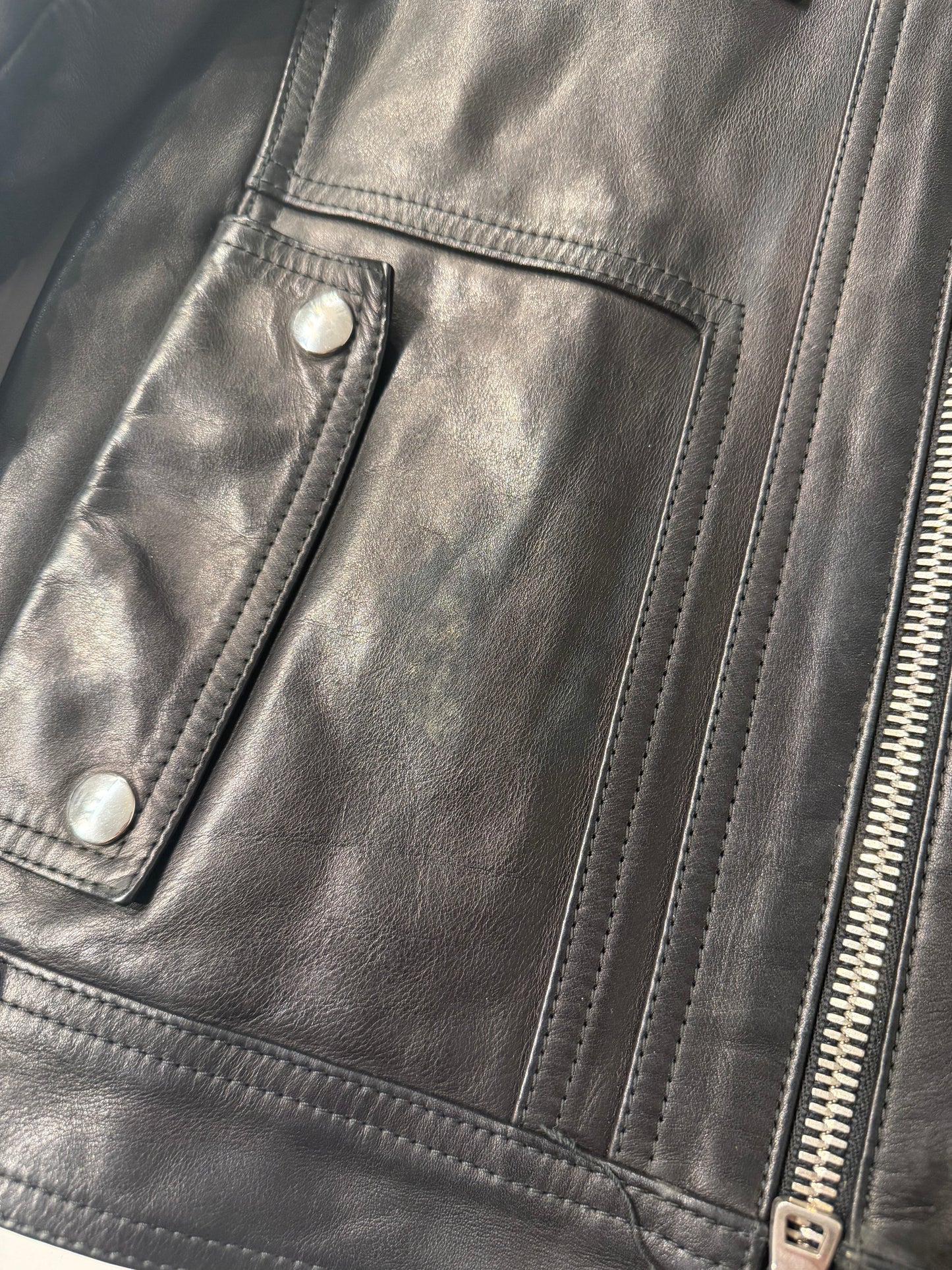 Balmain Homme SS12 Runway Leather Jacket